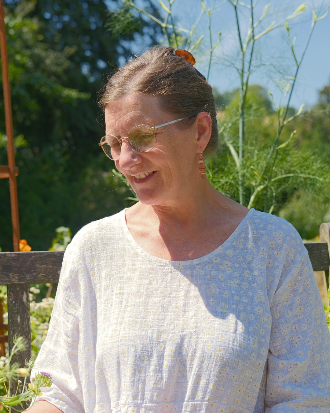 Portrait of Susan Flowers, founder of Countryside Companions